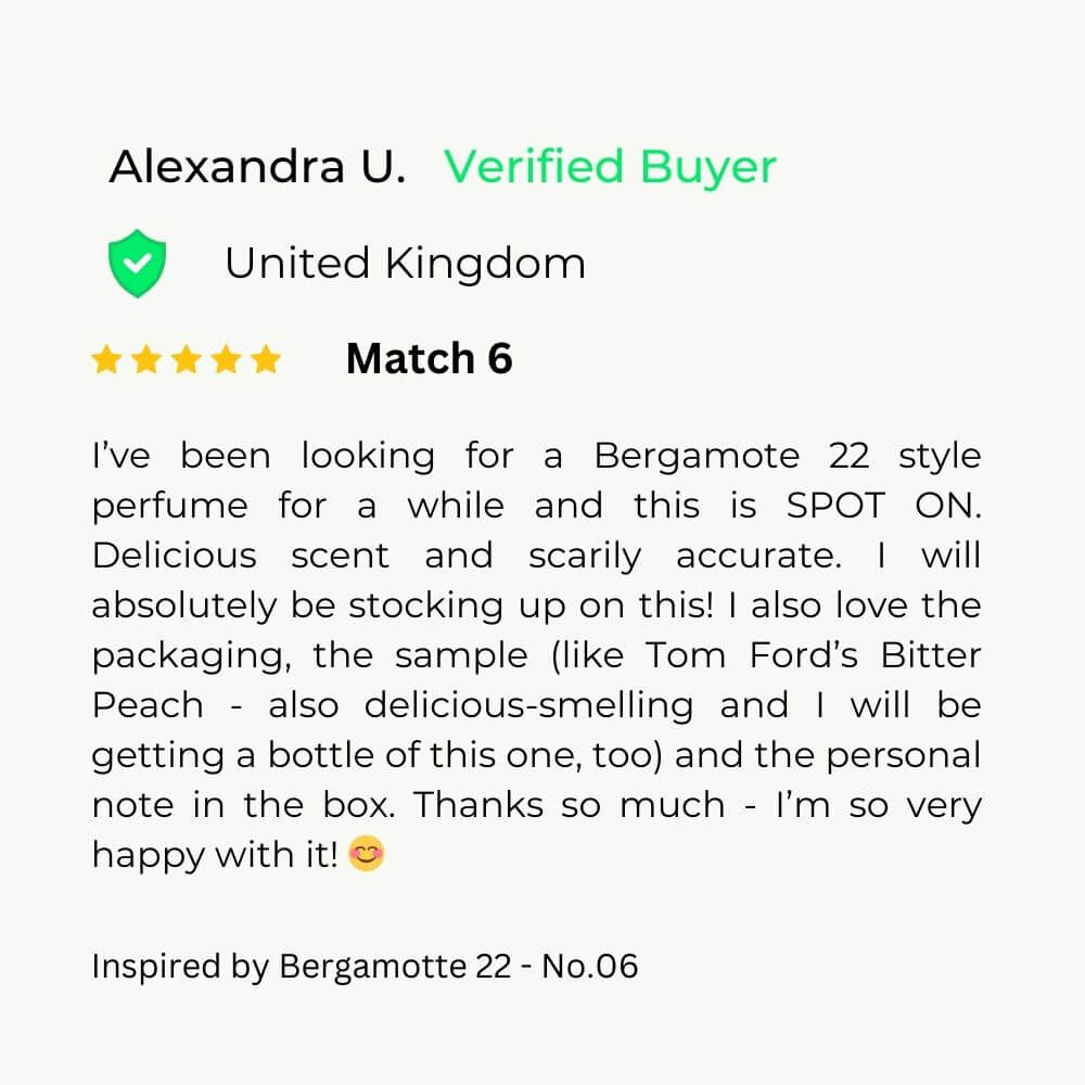 Inspired by Bergamote 22 - No.6