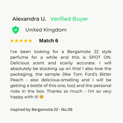 Inspired by Bergamote 22 - No.6