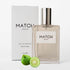 Match Perfume bottle and packaging on a white background