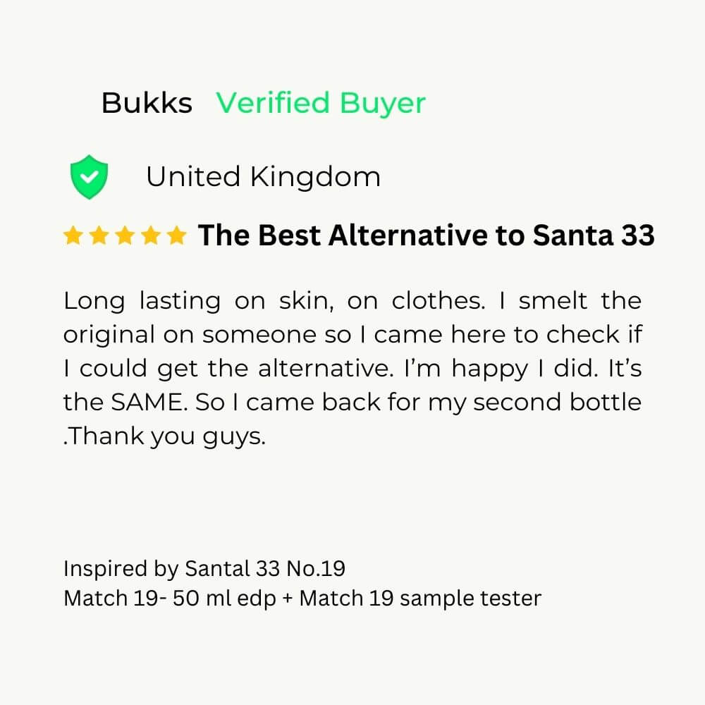 Inspired by Santal 33 - No.19