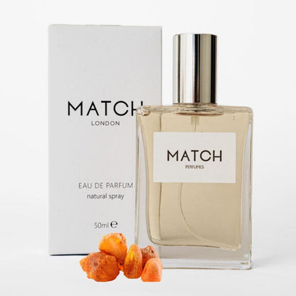 Tuscan Leather inspired perfume bottle and luxury packaging

