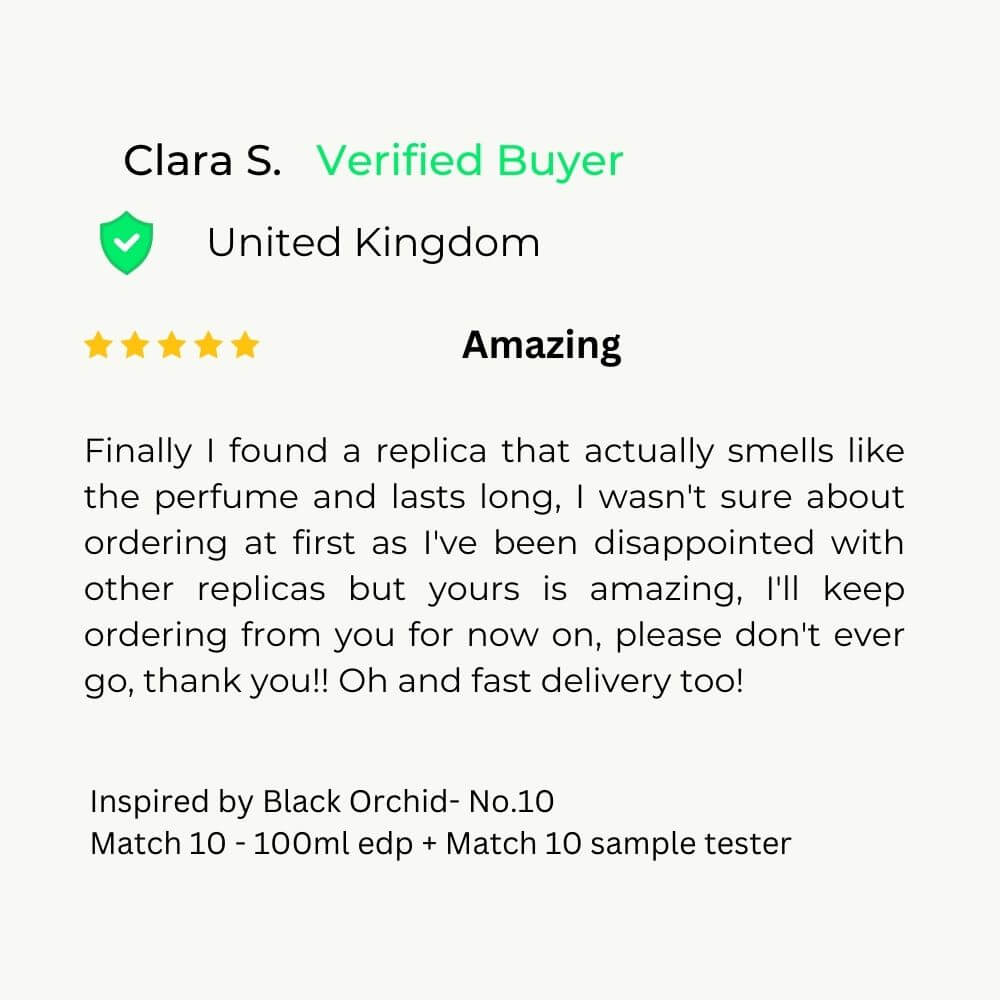 Inspired by Black Orchid - No.10